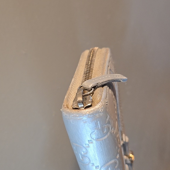 Gucci Guccissima Wallet Silver Metallic - Picture 11 of 12